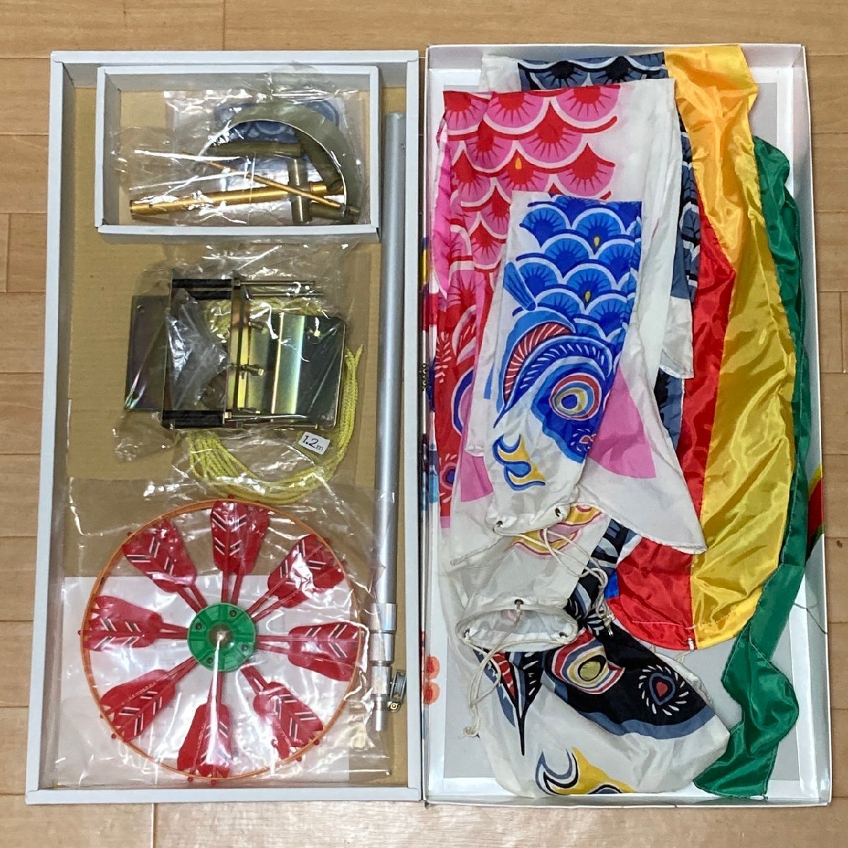 Yahoo!オークション - 八幡太郎鯉のぼり 団地セット1.5m 子供の日 端午