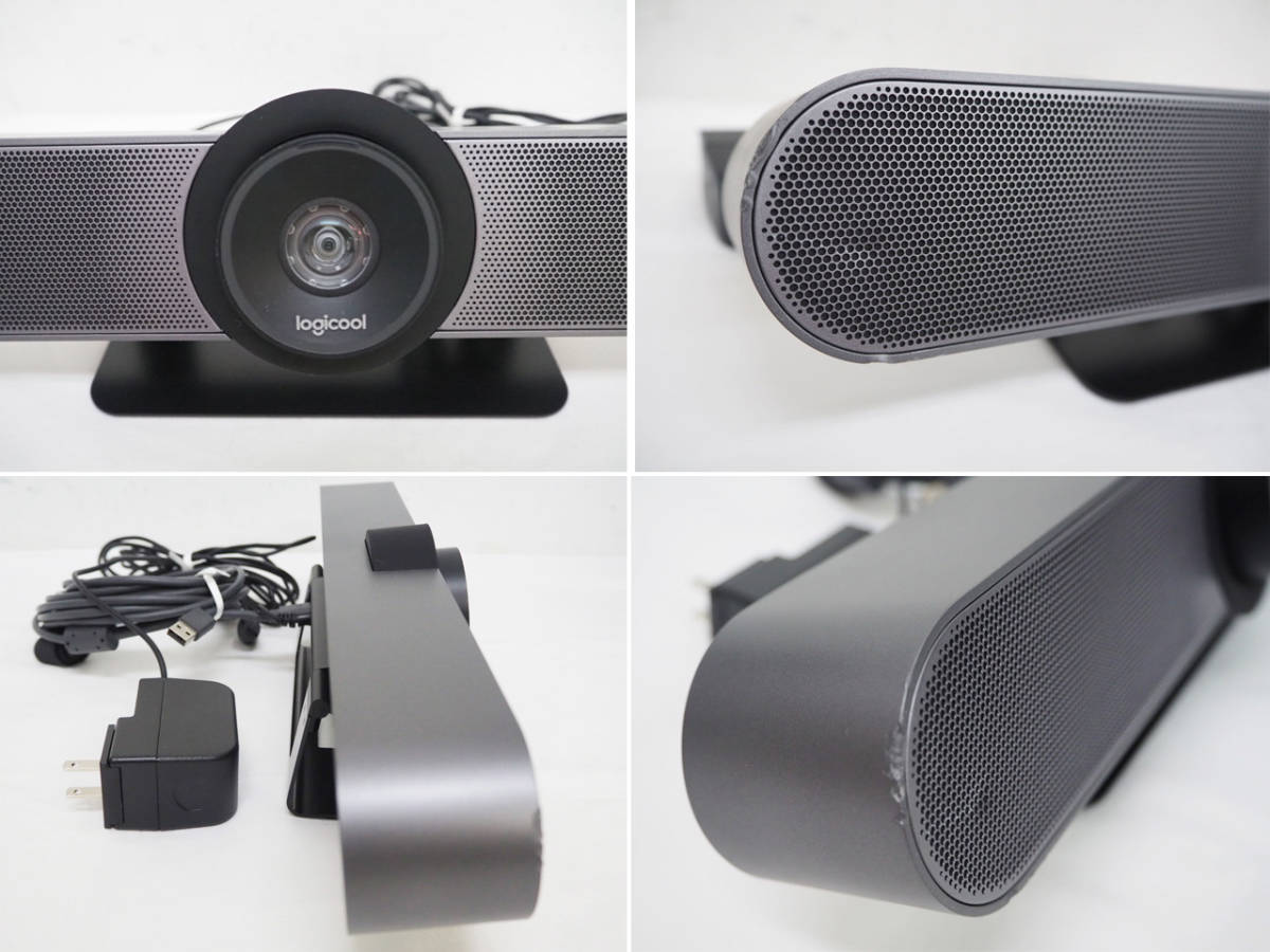 Logicool ロジクール MEETUP ビデオ会議カメラ V-R0007 4K対応 Webcam