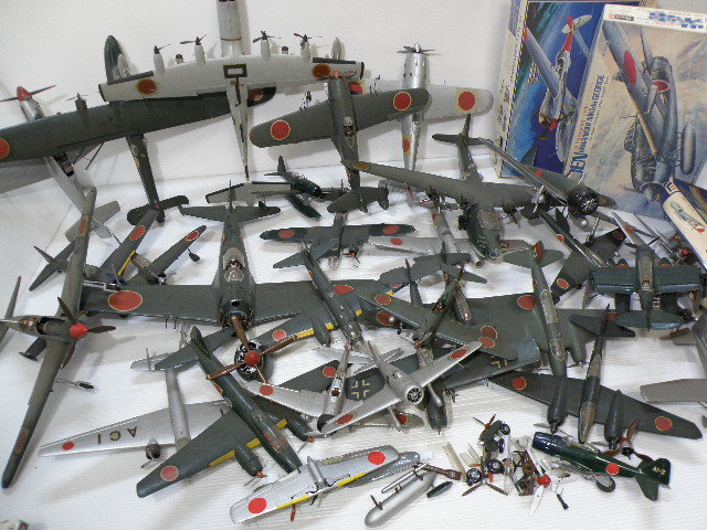 Yahoo!オークション - 大量 飛行機 プラモデル 組立済 ジャンク品 まと