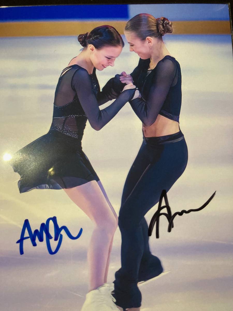 Yahoo!オークション - 女子 フィギアスケート アンナ・シェルバコワ &