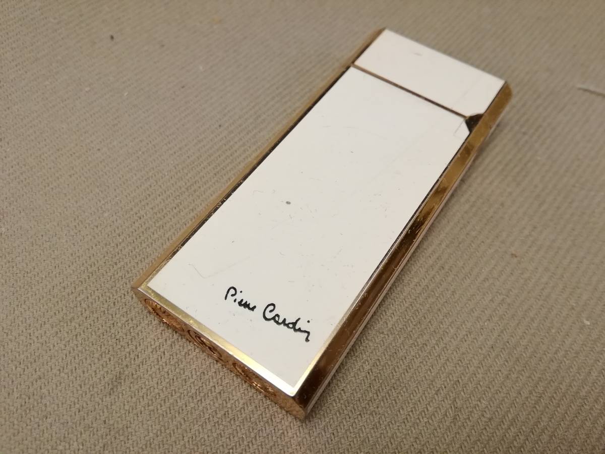 ピエールカルダンライター・白／金・完動品｜Yahoo!フリマ（旧PayPay