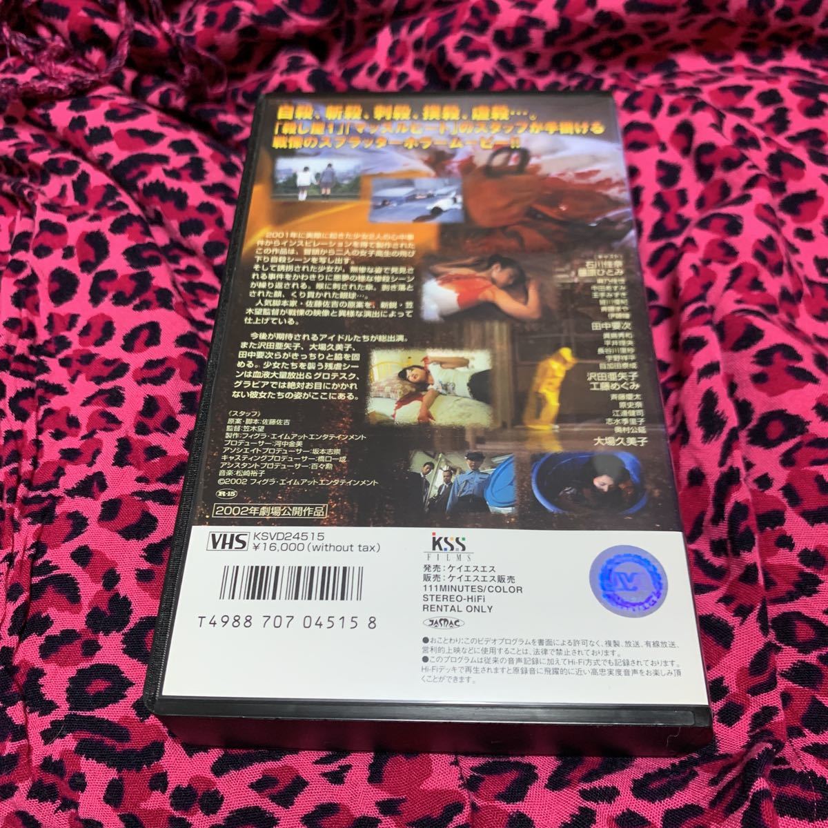 Yahoo!オークション - レアVHS 少女惨殺 スワンズソング オカルトホラ