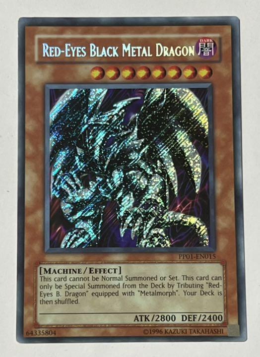 PSA9】「レッドアイズ ブラックメタルドラゴン」FMR シークレット 英語