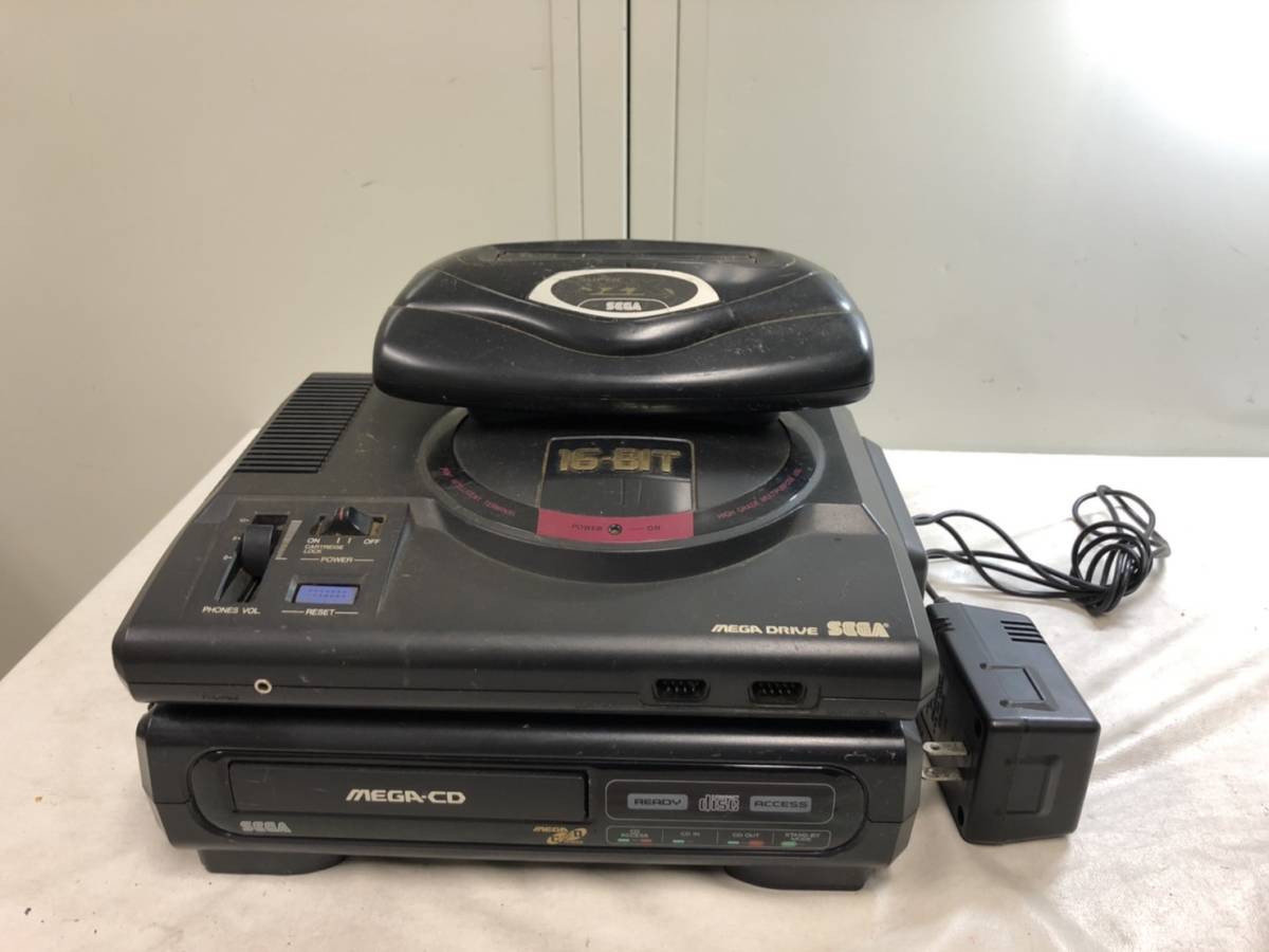 Yahoo!オークション - （168）SEGA セガ MEGA-CD メガCD HAA-2910 メガ