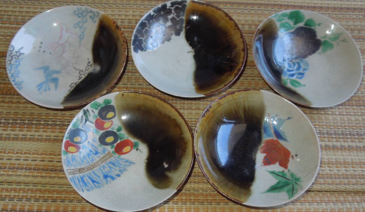 明治 薩摩焼 柿本尚五郎 朴利行 堅野系 錦手薩摩 本薩摩 白薩摩 明治