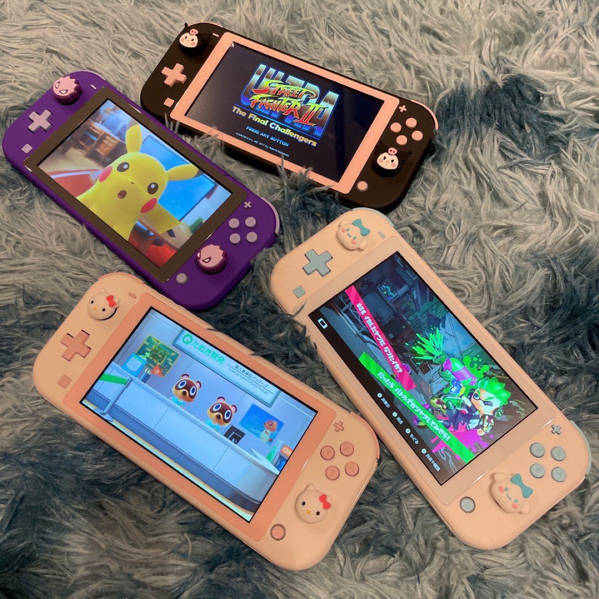 Nintendo Switch LITE 本体 カスタム品 シナモロール バージョン