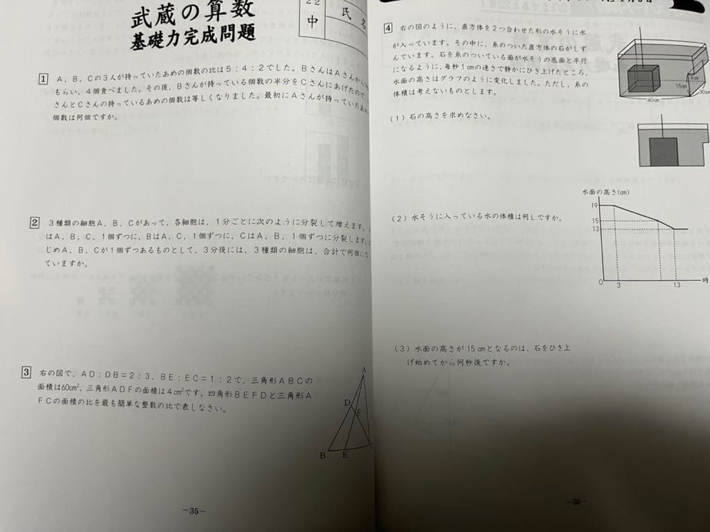 早稲田アカデミー 武蔵中 入試直前対策 武蔵ラストスパート算数｜Yahoo