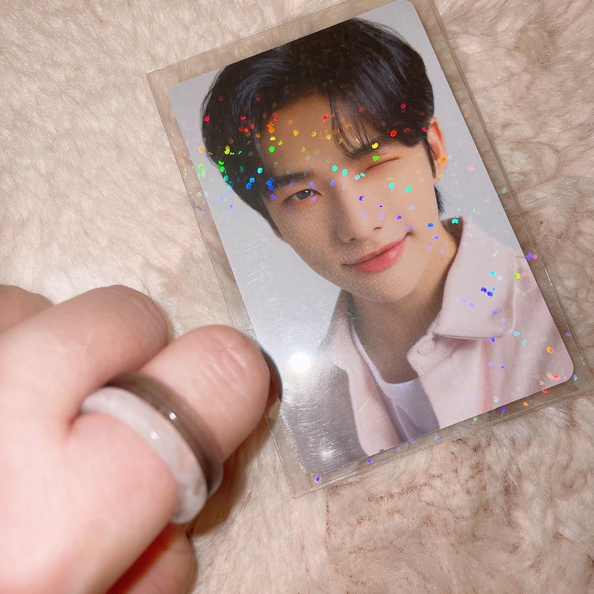 straykids スキズ ヒョンジン フィリックス愛用 ホマイカリング 指輪