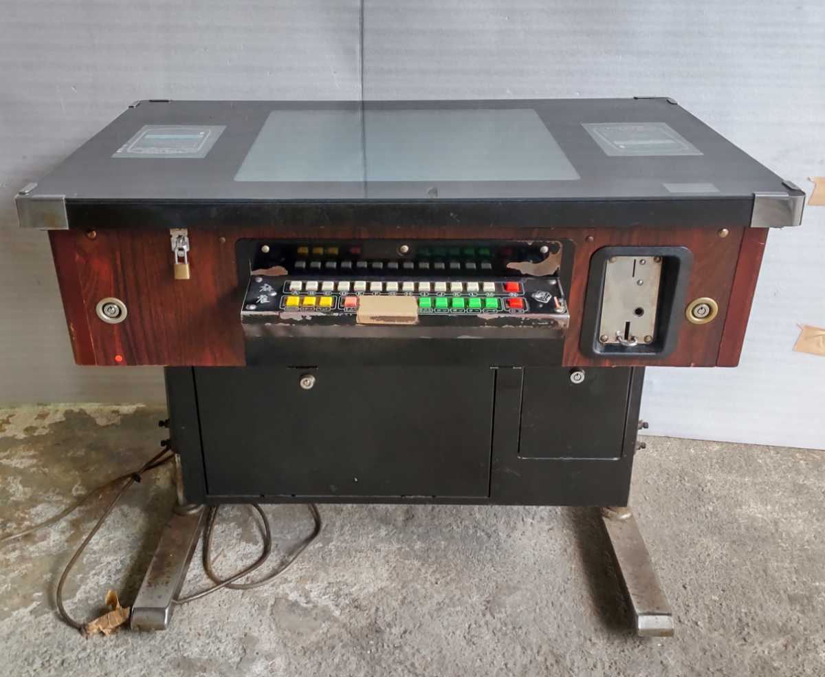 Yahoo!オークション - ① 現状品 テーブル筐体 麻雀 昭和レトロ アーケ