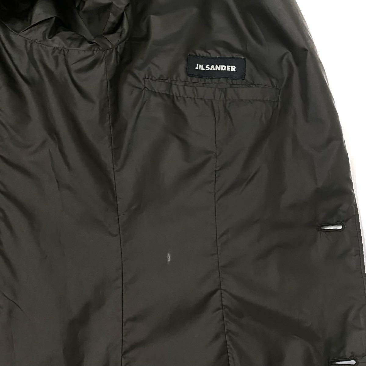 JIL SANDER ジル サンダー ナイロン テーラード ジャケット スーツ
