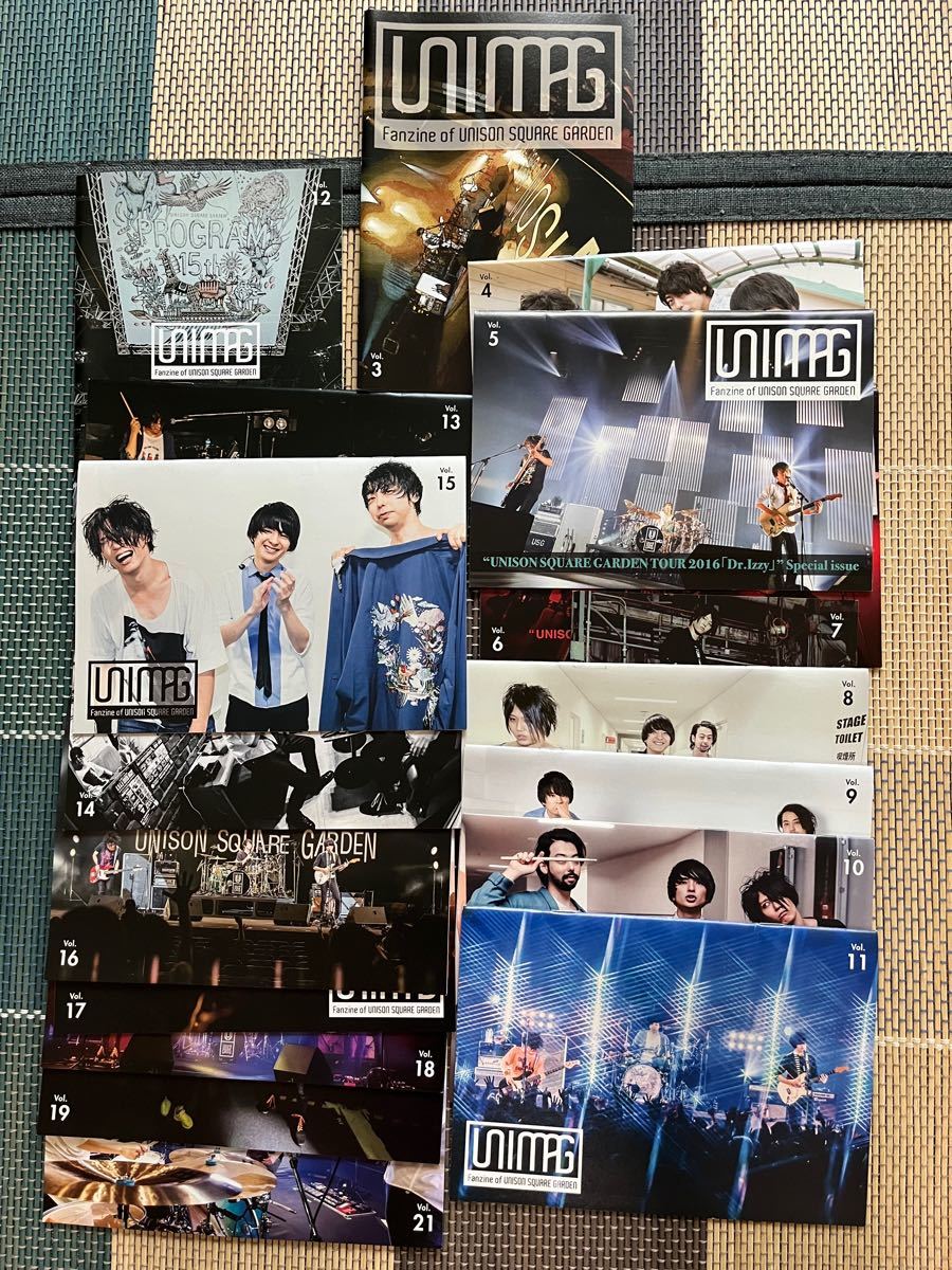 UNIMAG 18冊セット UNISON SQUARE GARDEN ファンクラブ会報｜Yahoo