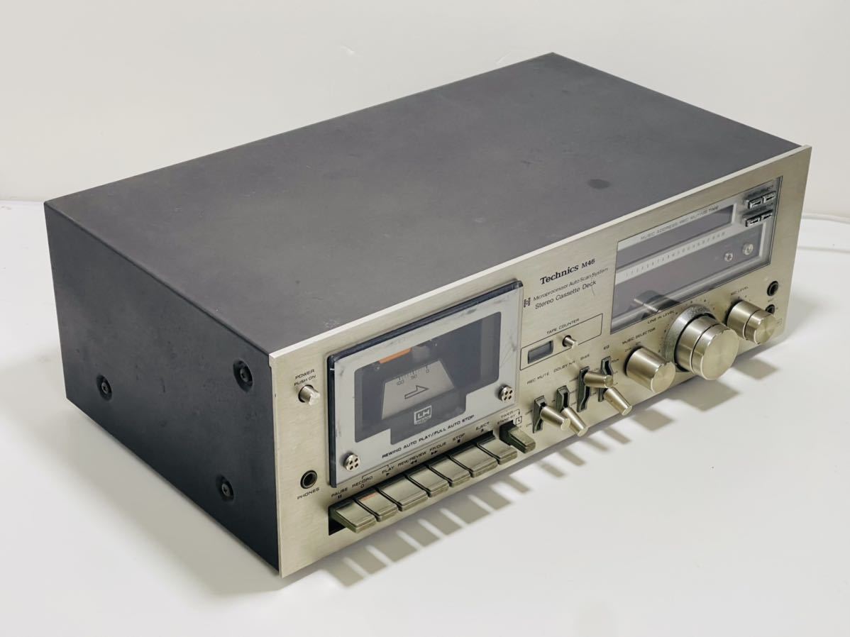 Yahoo!オークション - Technics RS-M46 テクニクス カセットデッキ 再