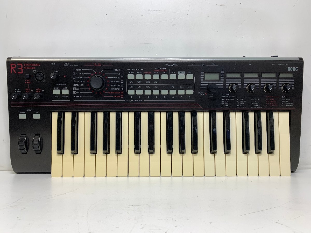 Yahoo!オークション - KORG R3＜動作確認済み＞ACアダプター・マイク付