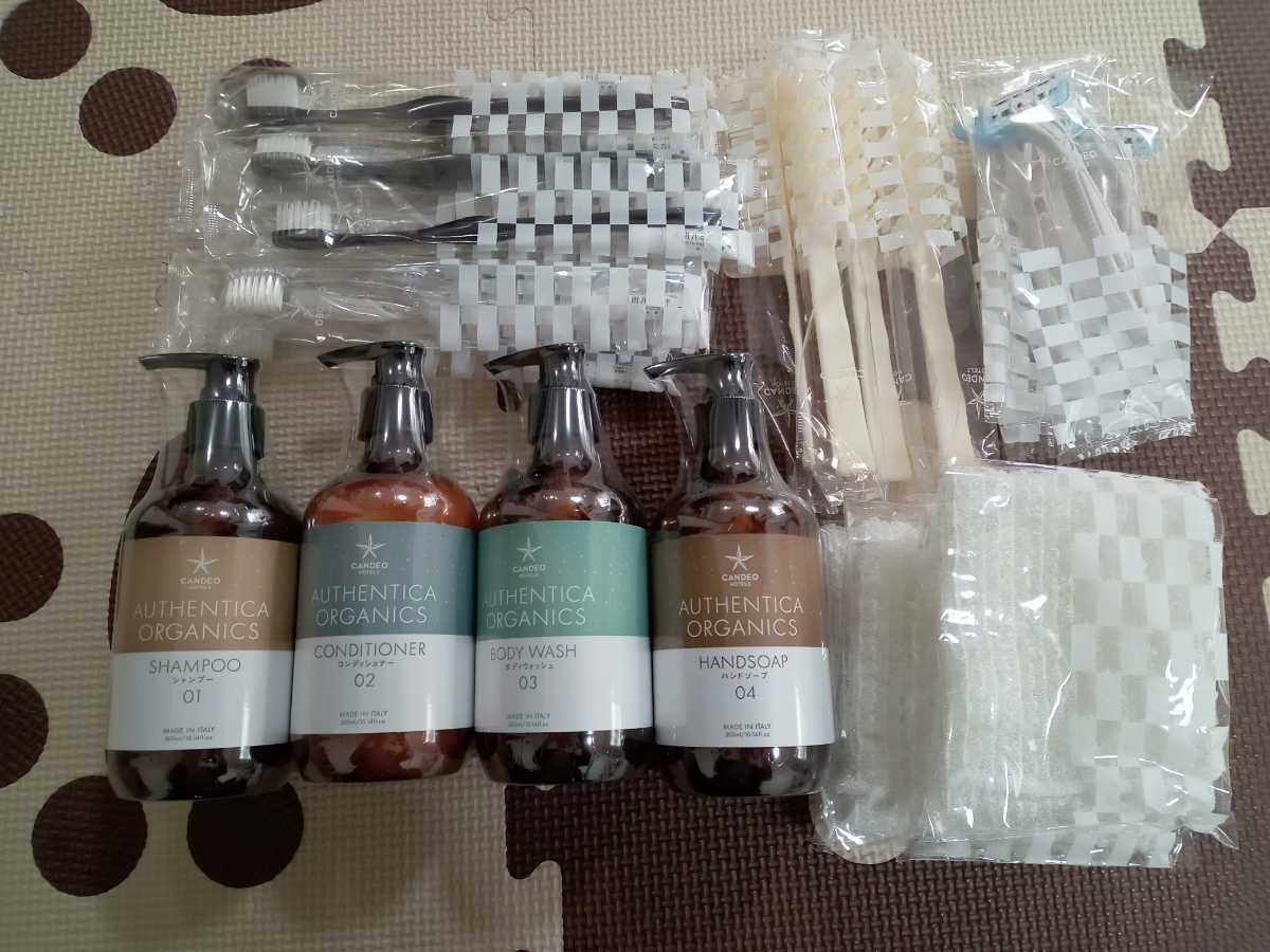 CANDEO HOTELS カンデオホテルズ オリジナルオーガニックアメニティ