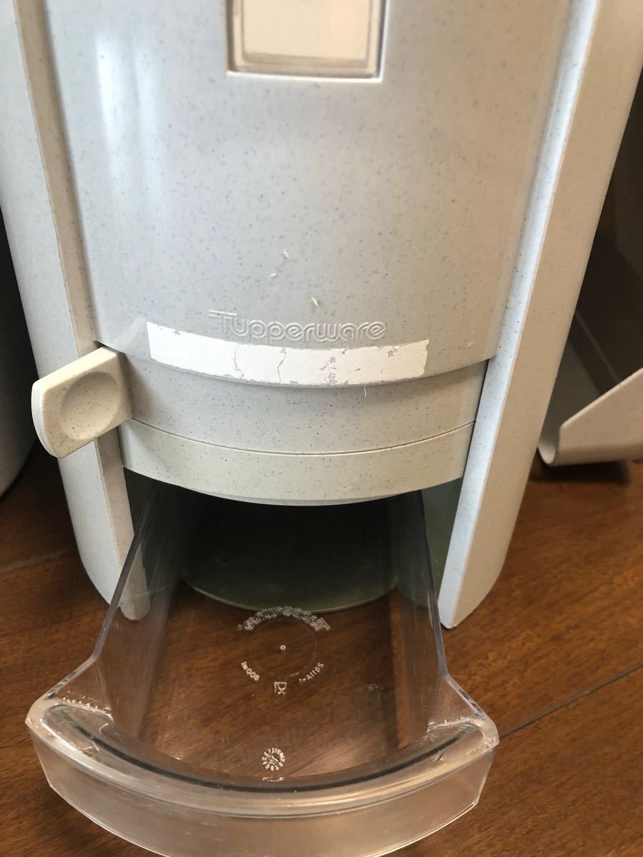 タッパー ウェア ライスディスペンサー&キッチンキーパー （米びつ