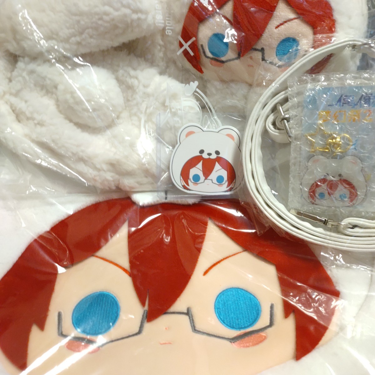 あんスタ 七種茨 白熊バッグ 白熊マフラー 告白気球 中国限定｜Yahoo