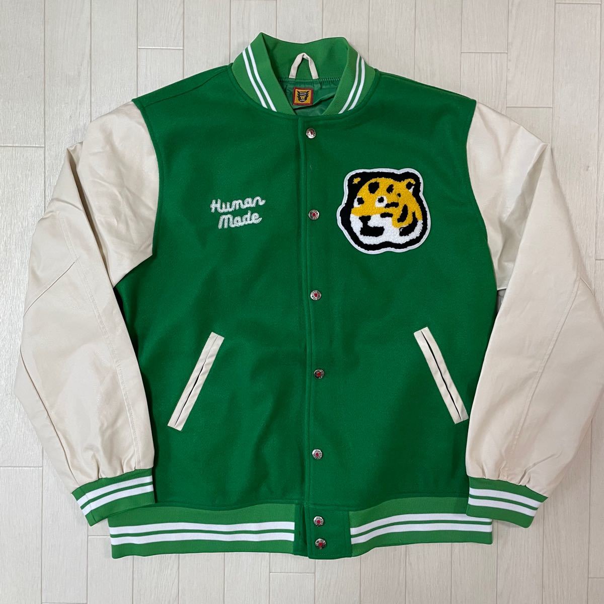 HUMAN MADE スタジャン 虎 グリーン｜Yahoo!フリマ（旧PayPayフリマ）