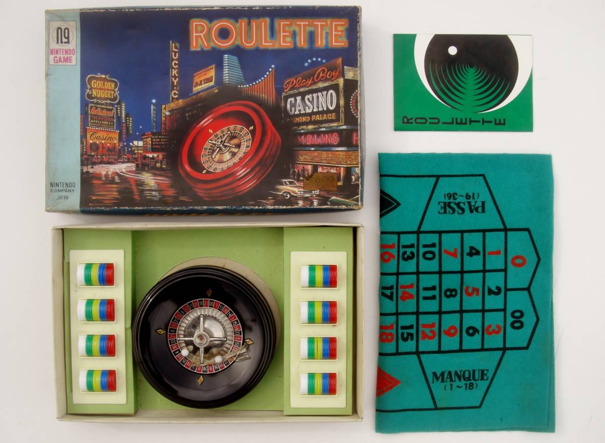 Yahoo!オークション - 昭和レトロ 任天堂 ルーレット NINTENDO ROULETT