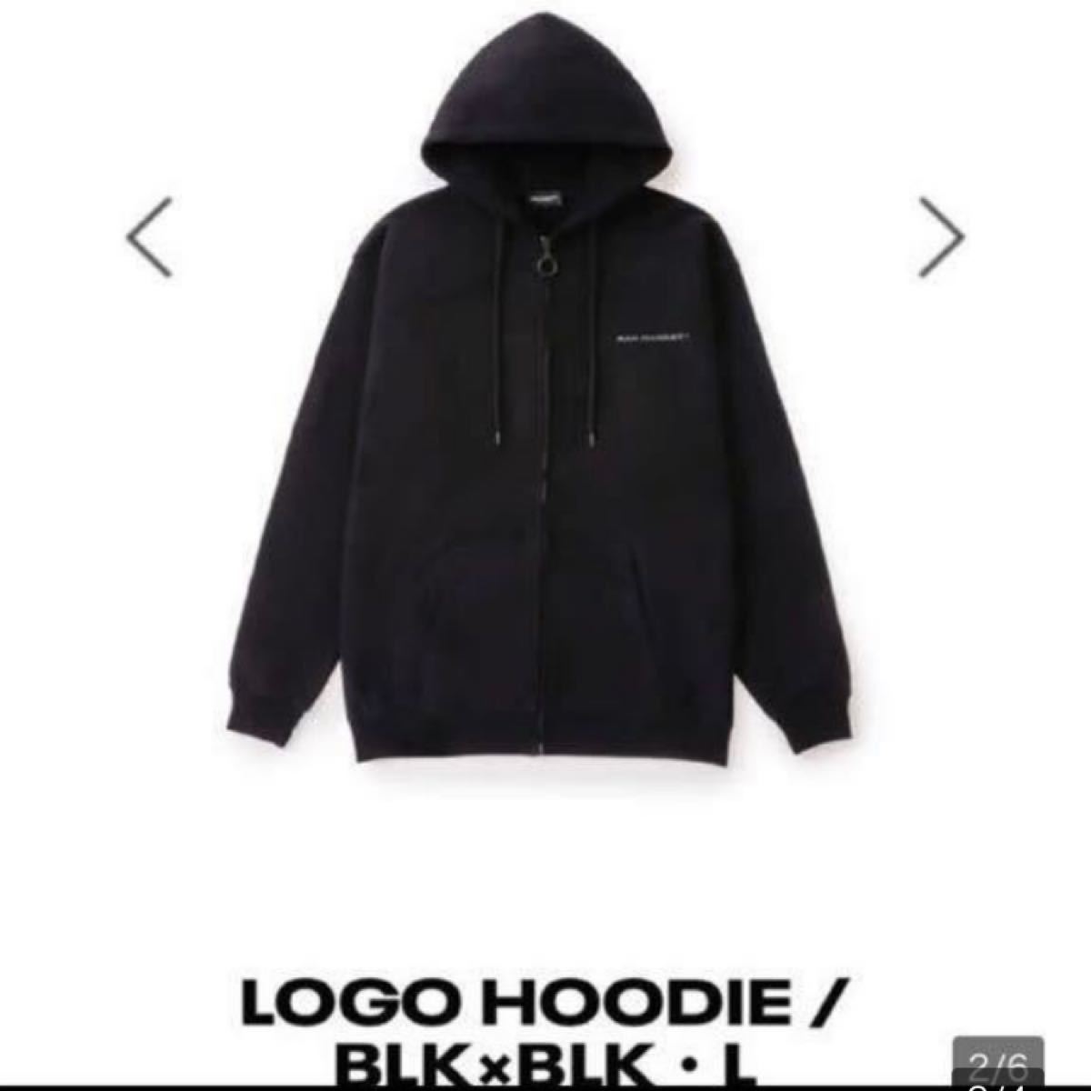 the gazette パーカー ロゴパーカー 新品未開封 19th Lサイズ 黒