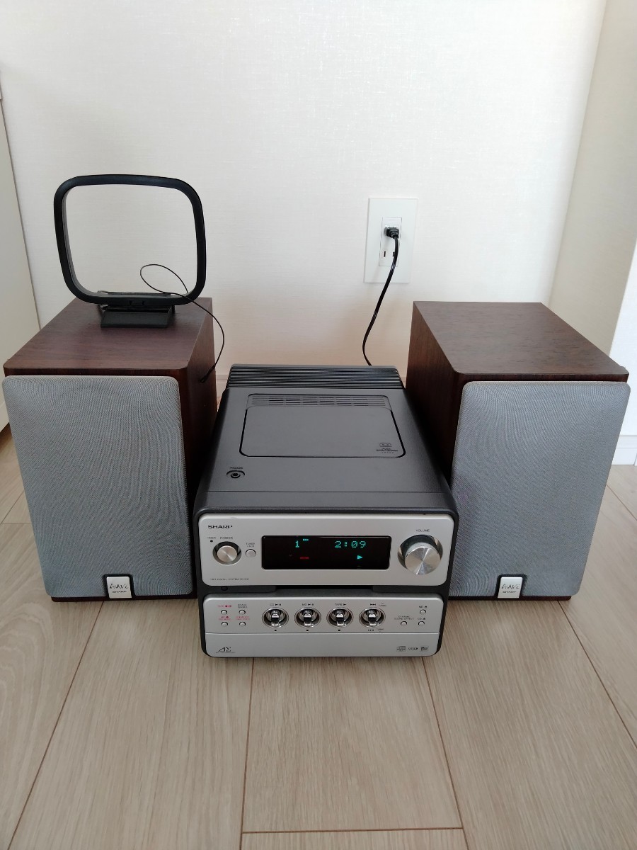 SHARP sd-gx1 MDCDカセットコンポ ミニコンポ AM FM ラジオ｜Yahoo