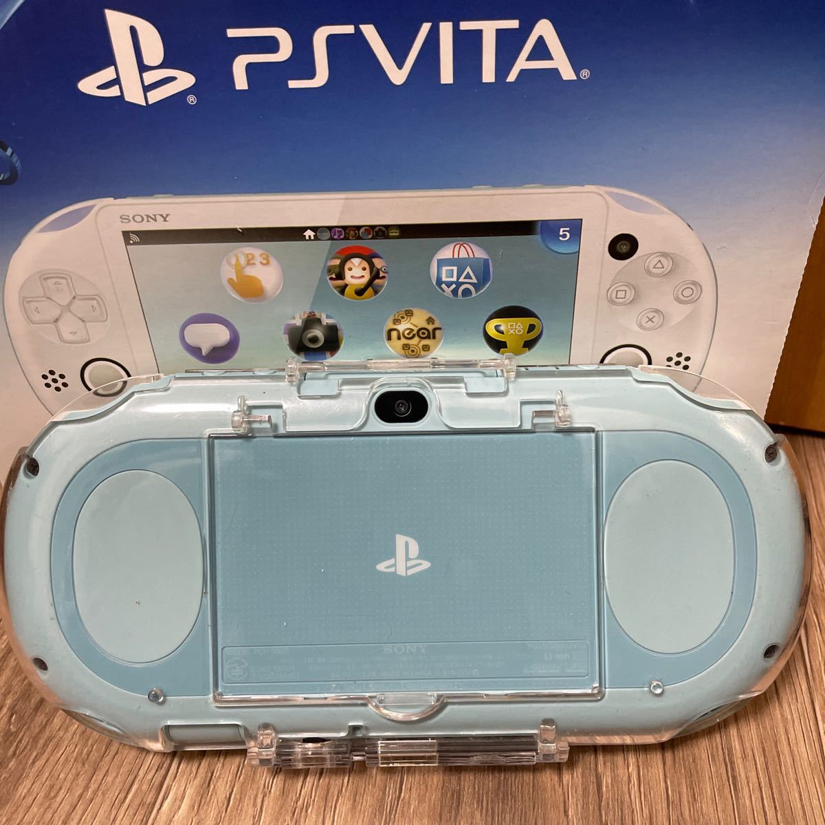PS Vita PCH-2000 Wi-Fiモデル LightBlue/White マインクラフト等