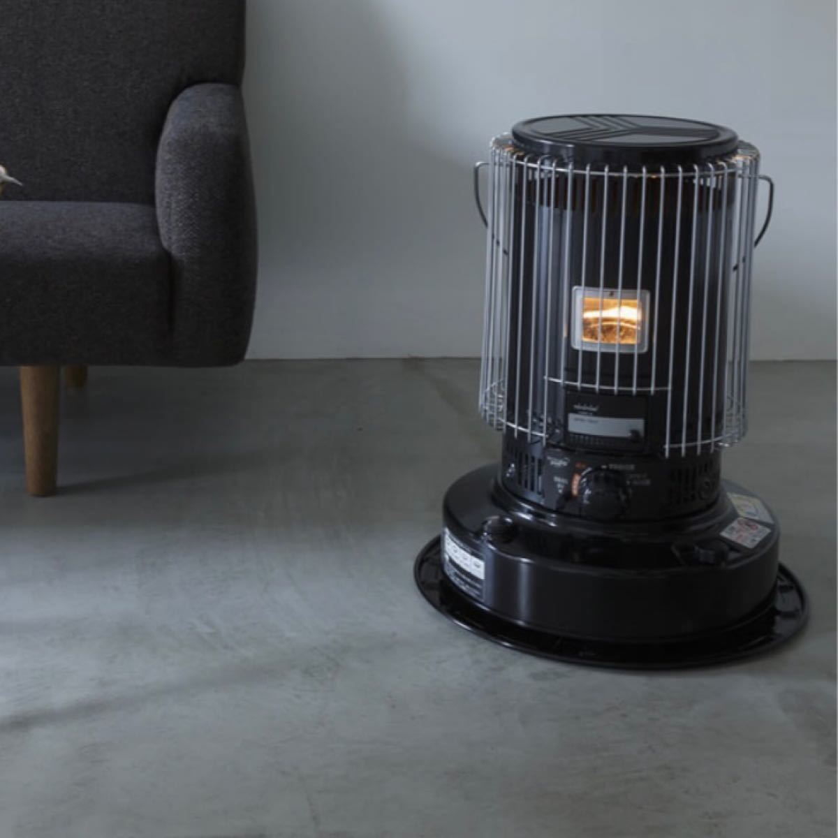 五徳サービス トヨストーブ TOYOTOMI KS-67H 石油ストーブ 黒 ギア