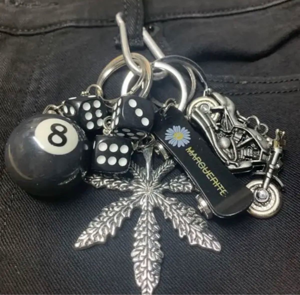 最終値下げ カラビナキーホルダーストリートシティーボーイHUF stussy