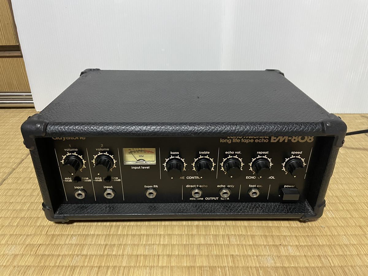Yahoo!オークション - ジャンク GUYATONE EM 808 TAPE ECHO グヤトーン