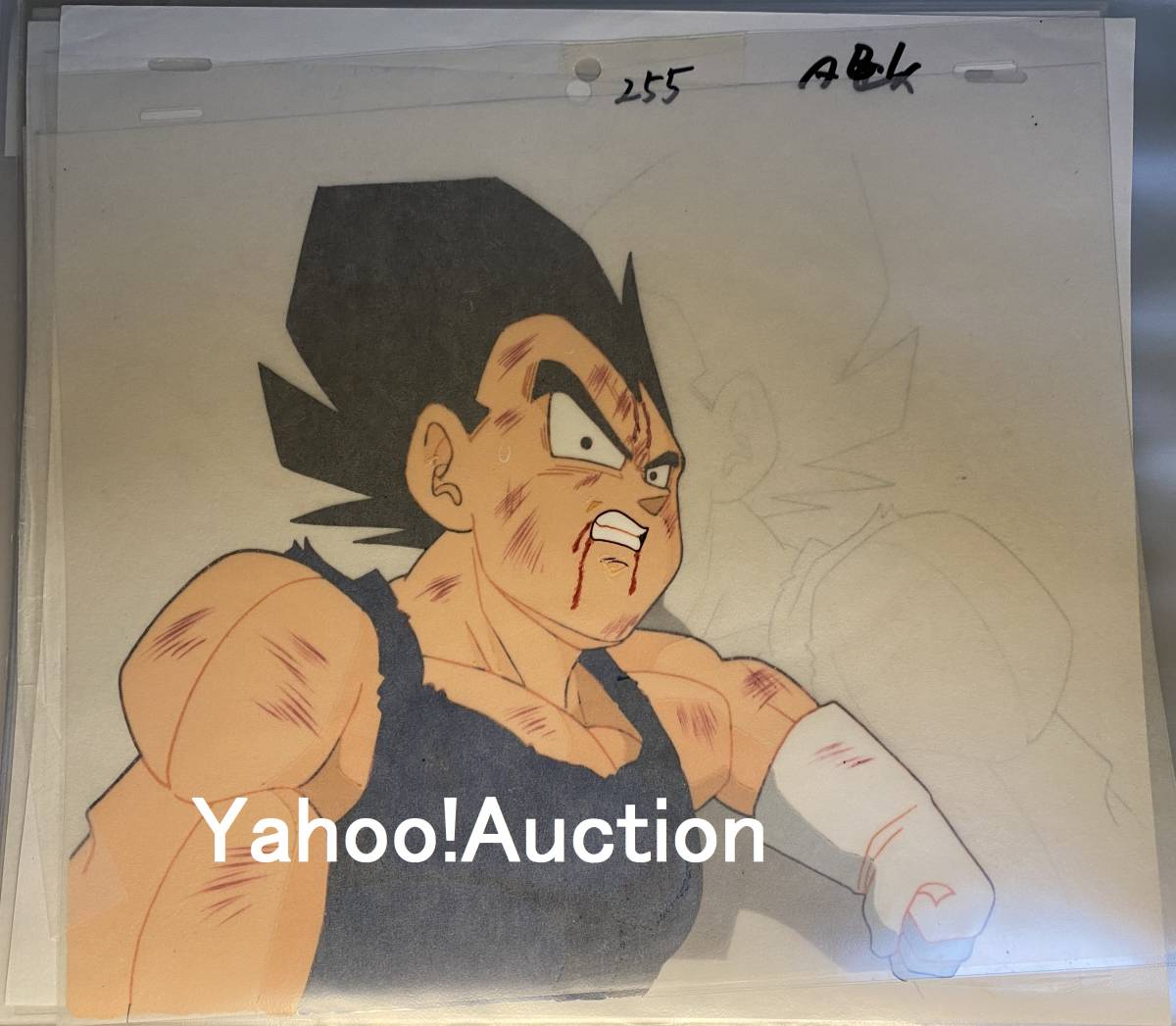Yahoo!オークション - ドラゴンボールZ ベジータ セル画・原画(動画）