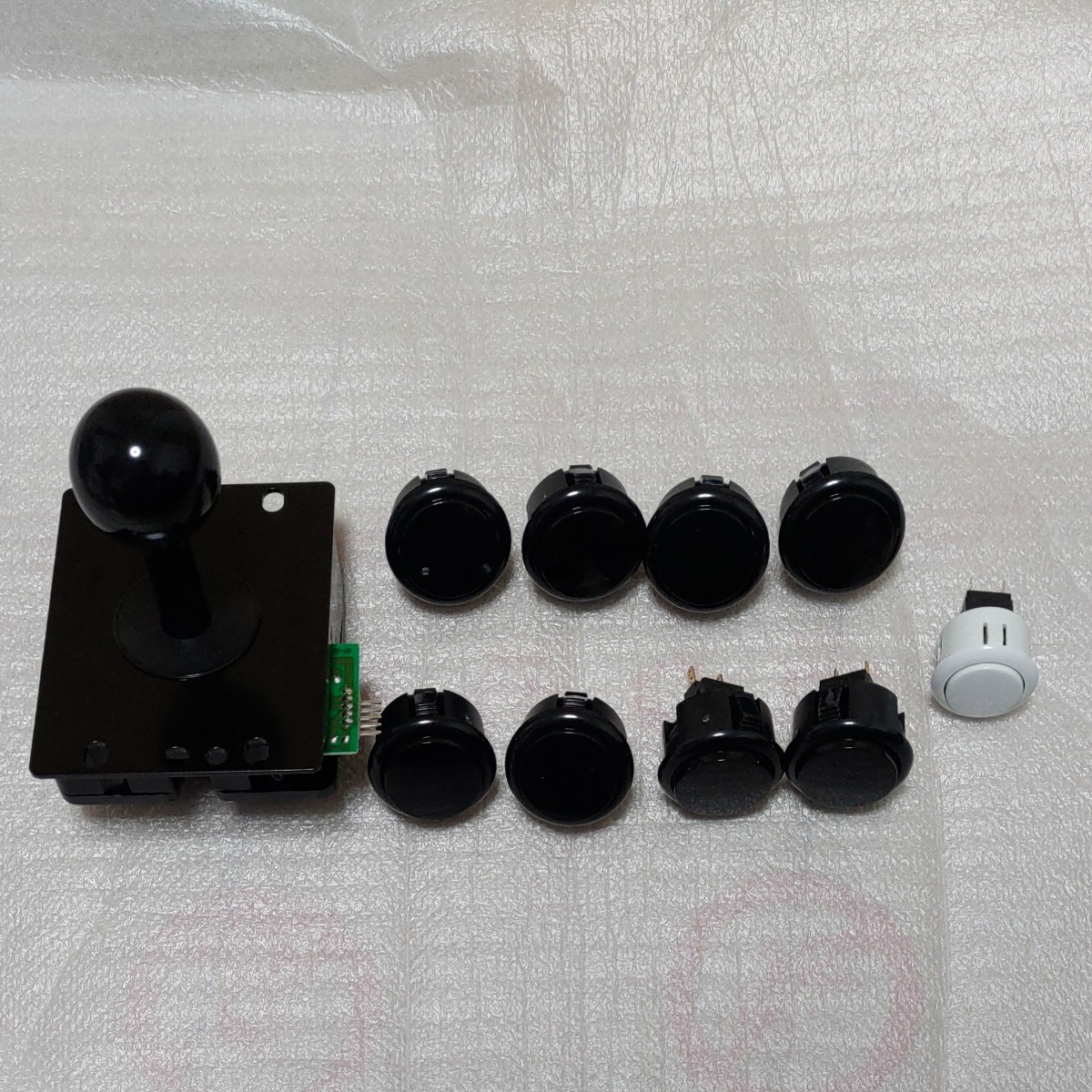 HORI アケコン HAYABUSAレバー ボタン9個セット｜Yahoo!フリマ（旧