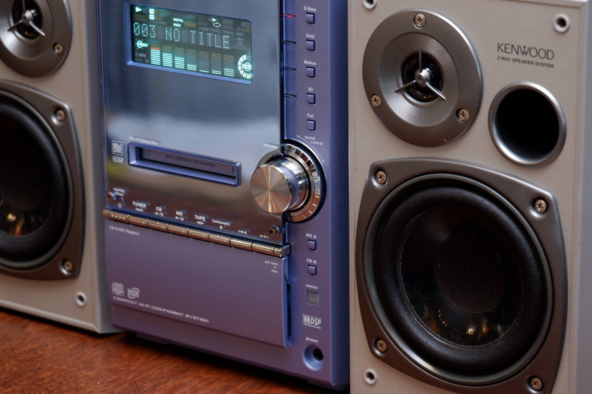 Yahoo!オークション - KENWOOD RXD-SL3MD 2004年製 CD/MD/TUNER/TAPE