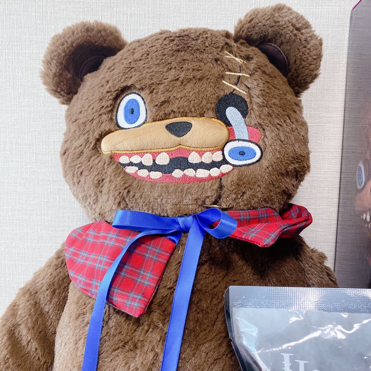 USJ ハロウィン限定 完売 ハミクマ様のクッション ぬいぐるみタグ付き