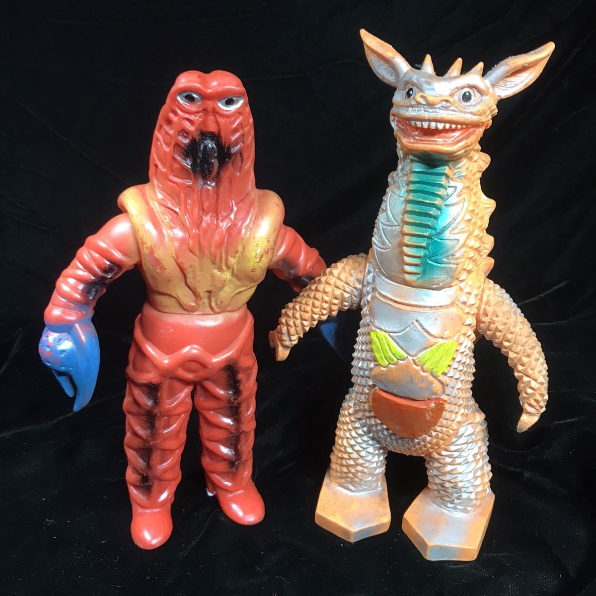 Yahoo!オークション - ブルマァク ギャンゴ ゴドラ星人 当時物 ソフビ