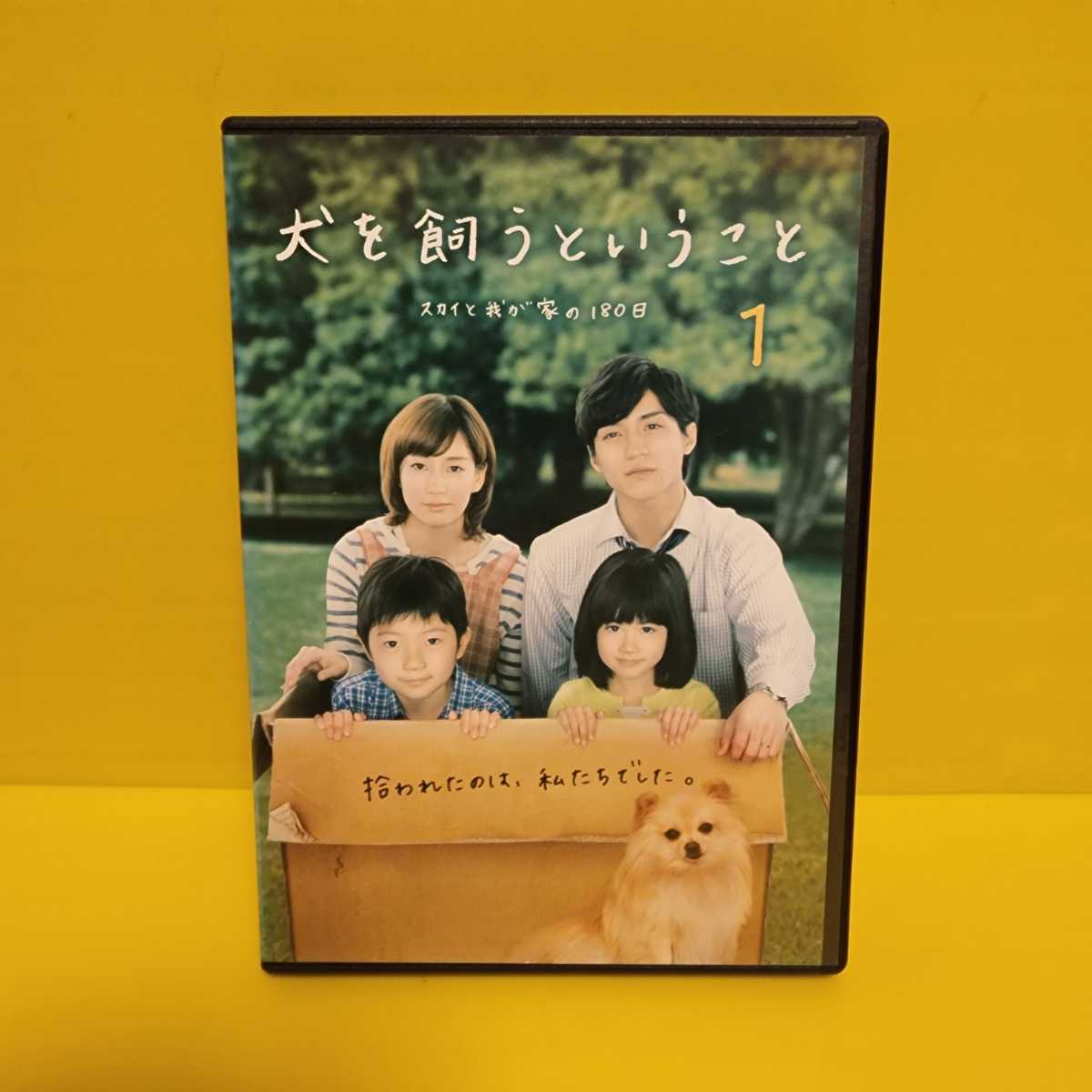 犬を飼うということ～スカイと我が家の180日～ DVD〈5枚組〉」錦戸亮