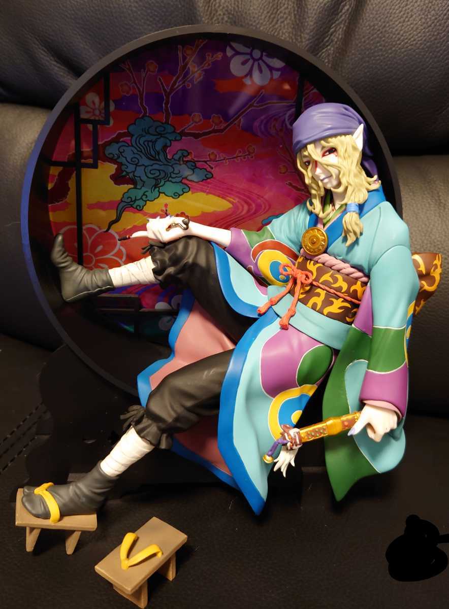 モノノ怪 薬売りフィギュア特典 橋本敬史氏描き下ろしA3色紙 非売品