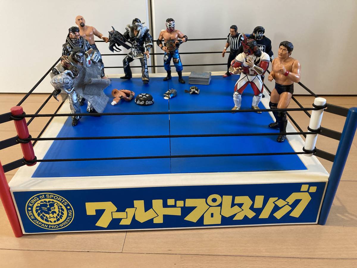 Yahoo!オークション - ジャンク品 新日本プロレスフィギュア用リング