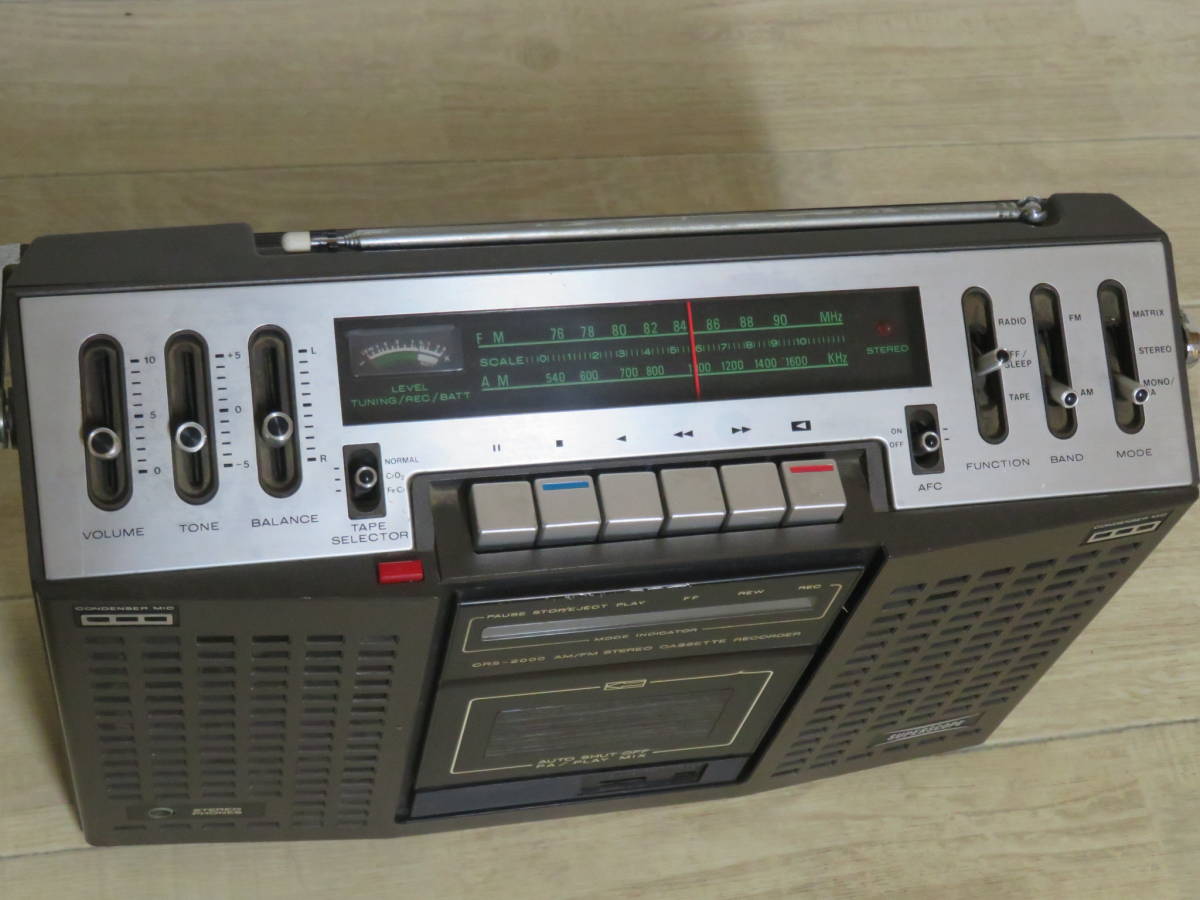 Yahoo!オークション - marantz マランツ ラジカセ CRS-2000 SUPER SCOP