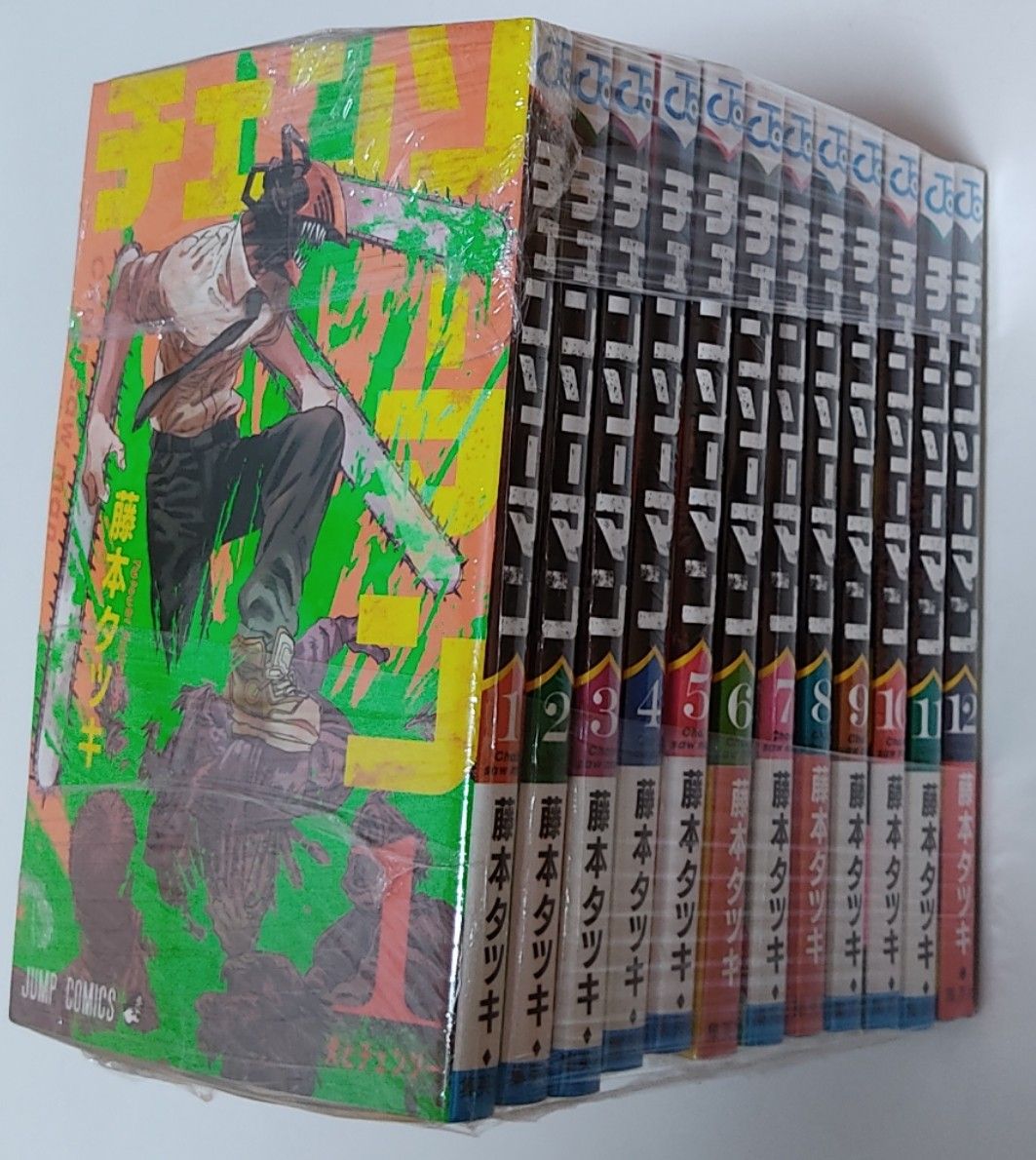 新品 チェンソーマン 漫画 全巻セット 1から12巻 藤本タツキ｜Yahoo