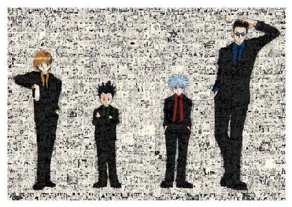 最安値 冨樫義博展 HUNTER×HUNTER モザイクアートパズル