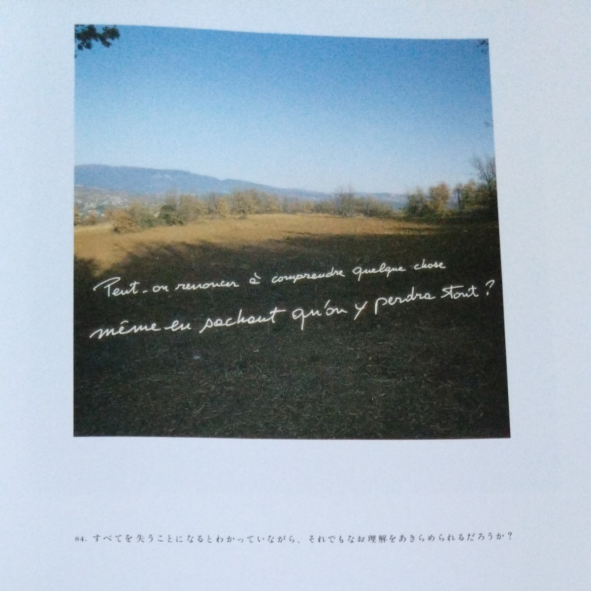 BERNARD FAUCON 1977-1995 ベルナール・フォコン作品集 トレヴィル