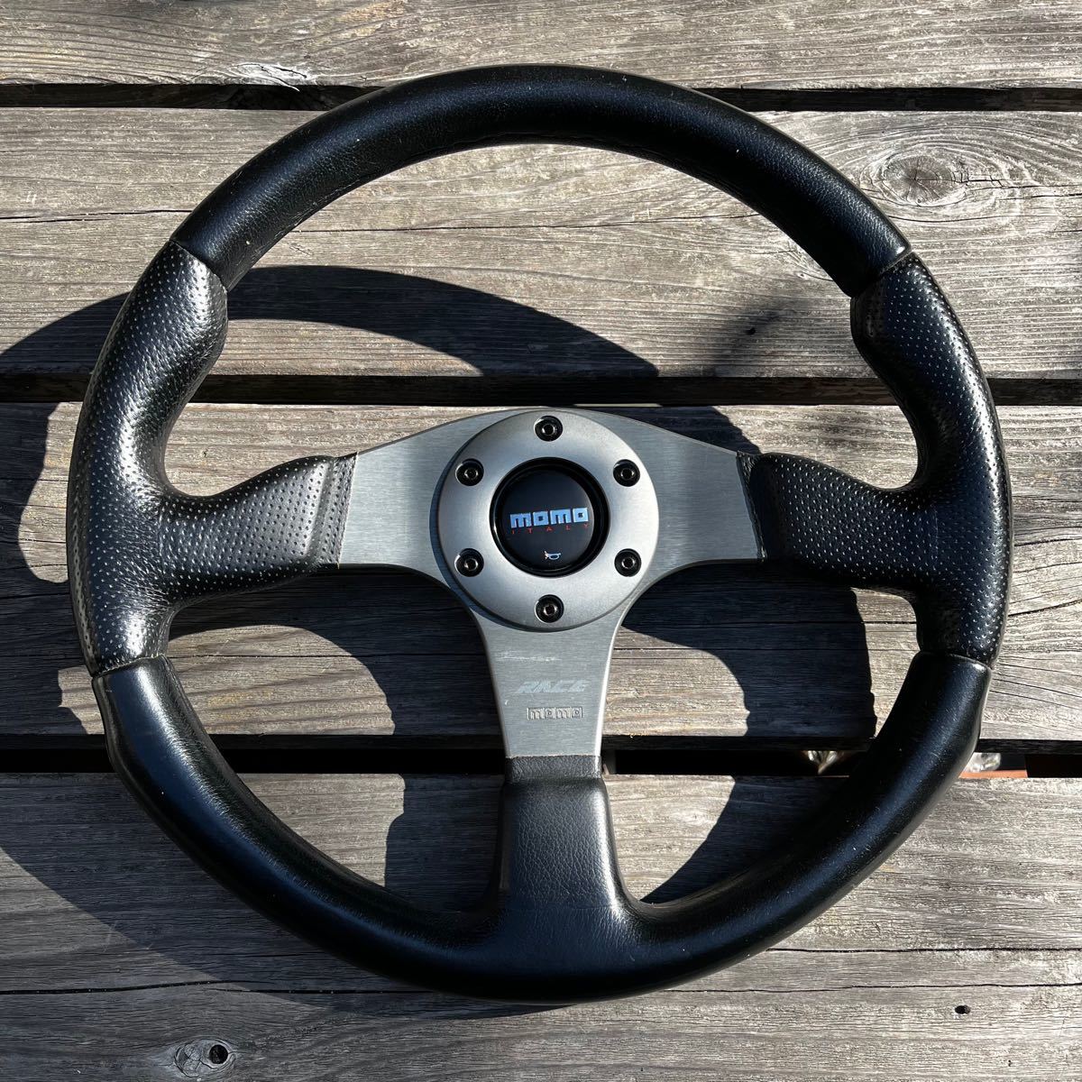 MOMO RACE モモレース 35パイ ホーンボタン ホーンリング付き MOMO