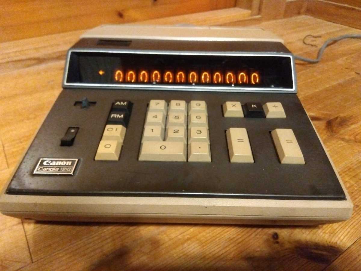 Yahoo!オークション - 昭和レトロな【ニキシー管】電卓 とても状態良好