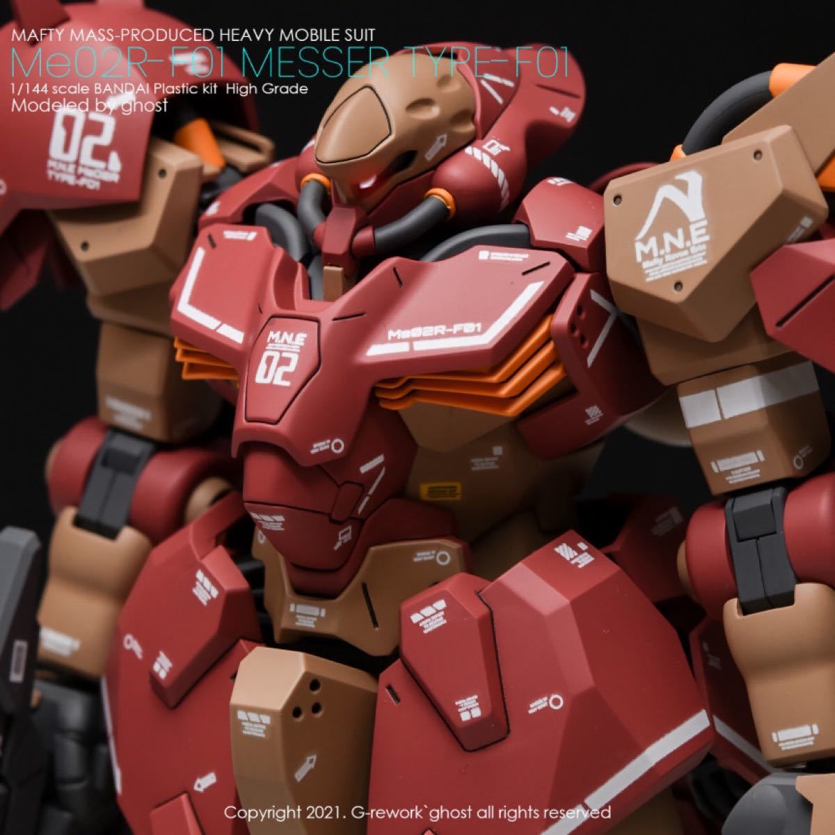 HG 1/144 メッサーF01型専用蛍光水転写式デカール｜Yahoo!フリマ（旧