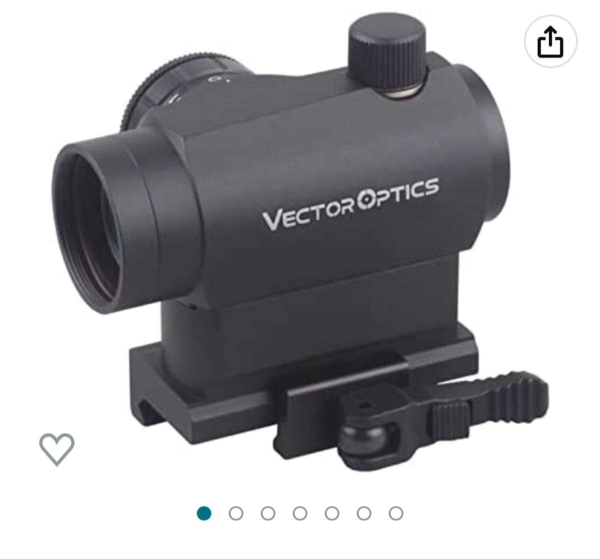 ドットサイト&ブースターセット ベクターオプティクスマーベリック T1+