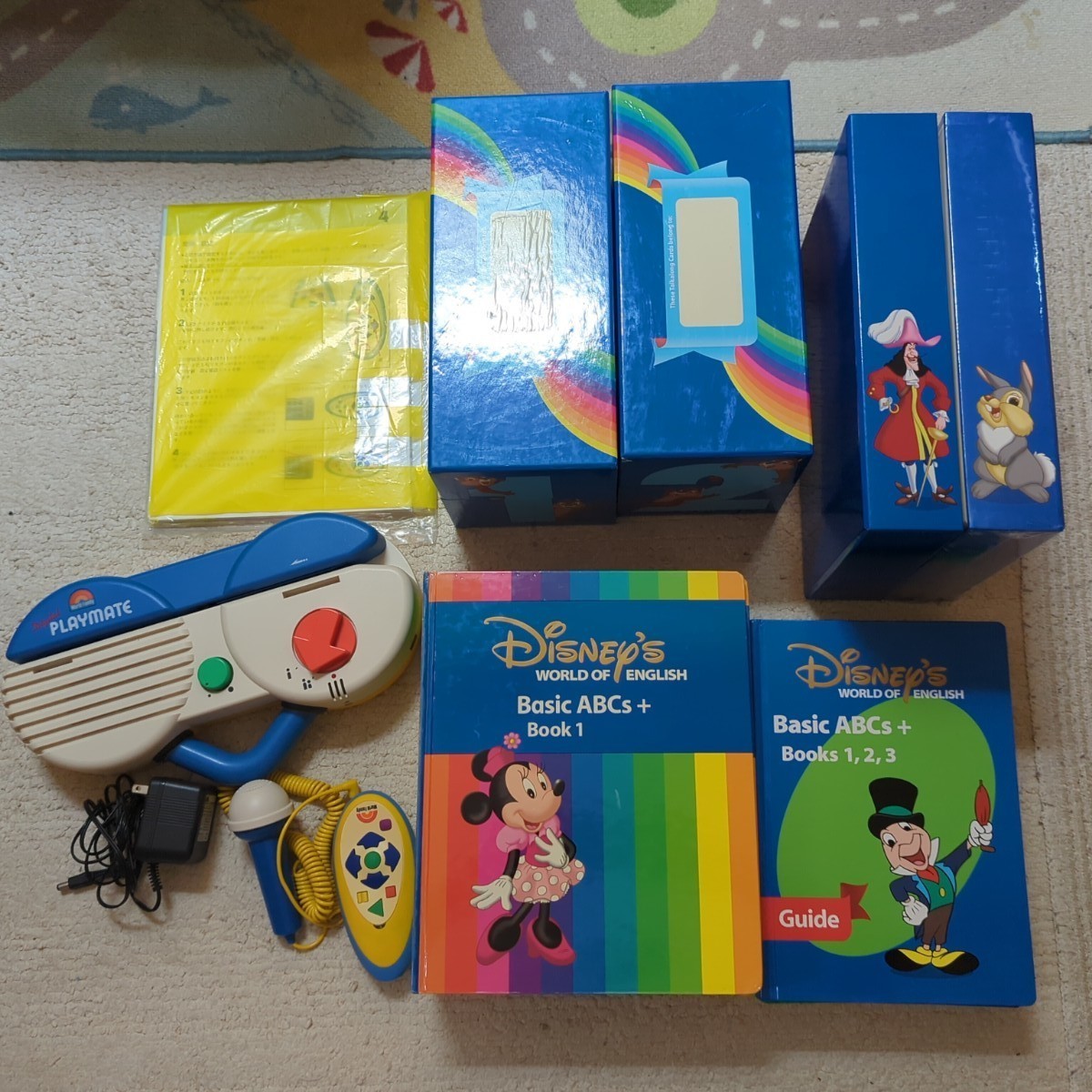 DWE Basic ABCs＋ 絵本 プレイメイト ディズニー英語システム 英語教材
