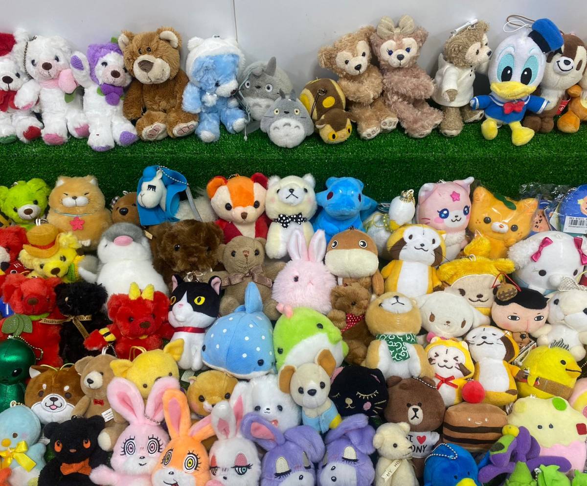 ▽2-140 ミニ ぬいぐるみ 大量 まとめ ダッフィー ディズニー ジブリ