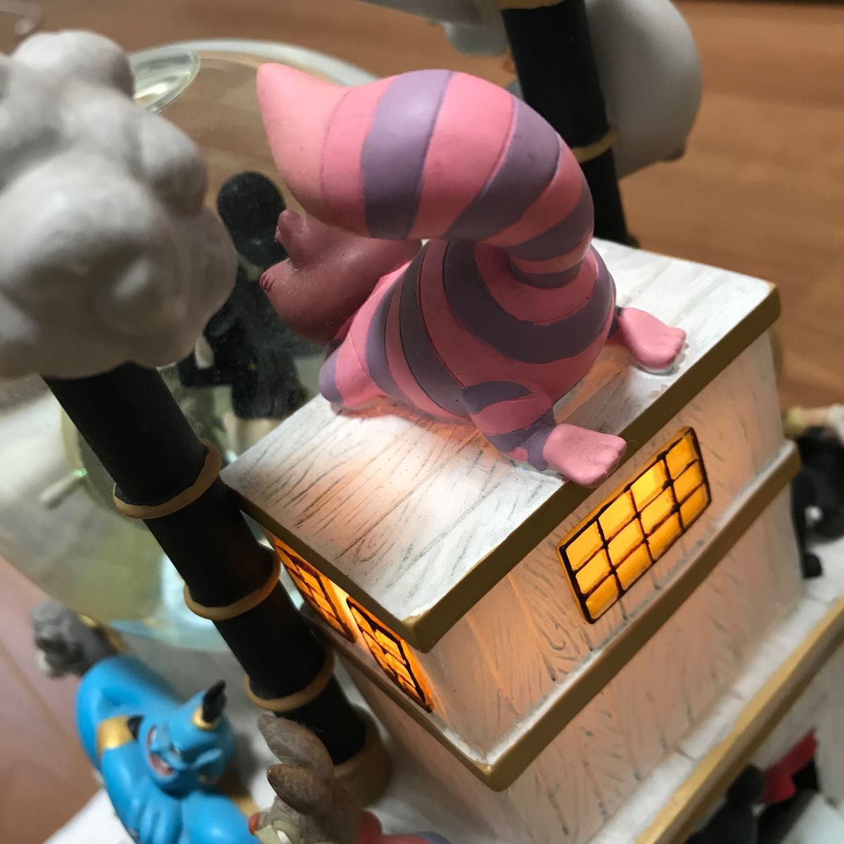 Disney ディズニー ミッキー 75周年記念 スノードーム オルゴール 船