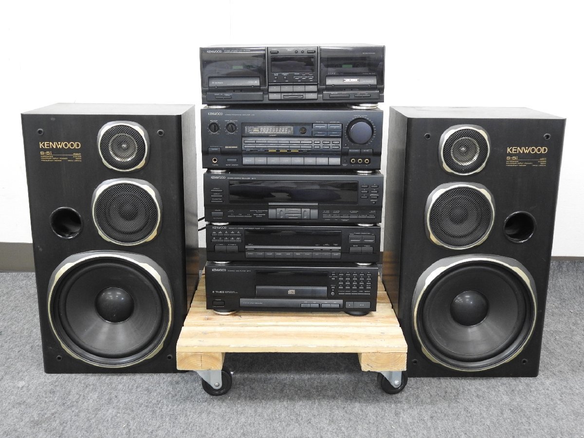 ケンウッド スピーカー CM-7ES SR-CM7 スピーカースタンドペア KENWOOD