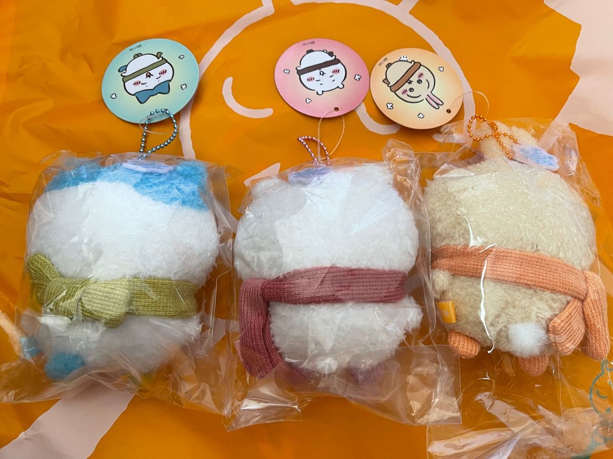 ちいかわ ぬくぬくの装いマスコット ちいかわ ハチワレ うさぎ 全3種