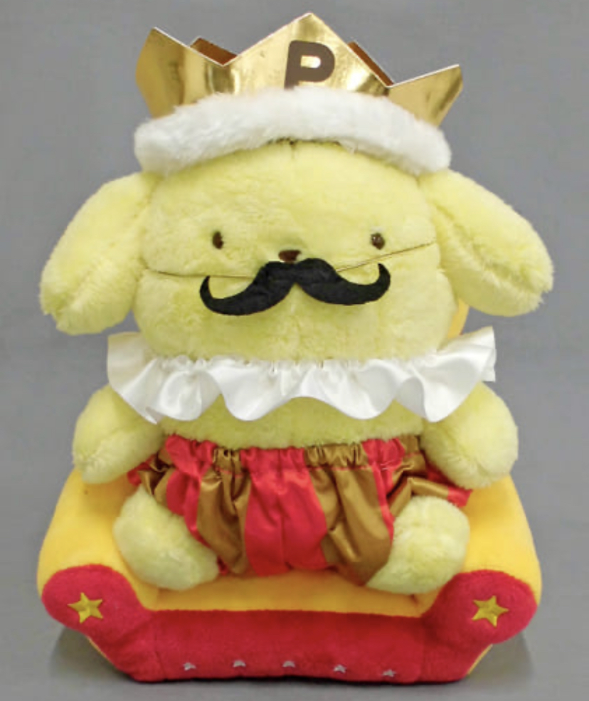 Yahoo!オークション - ポムバサダー 限定 王様プリンぬいぐるみ ポムポ